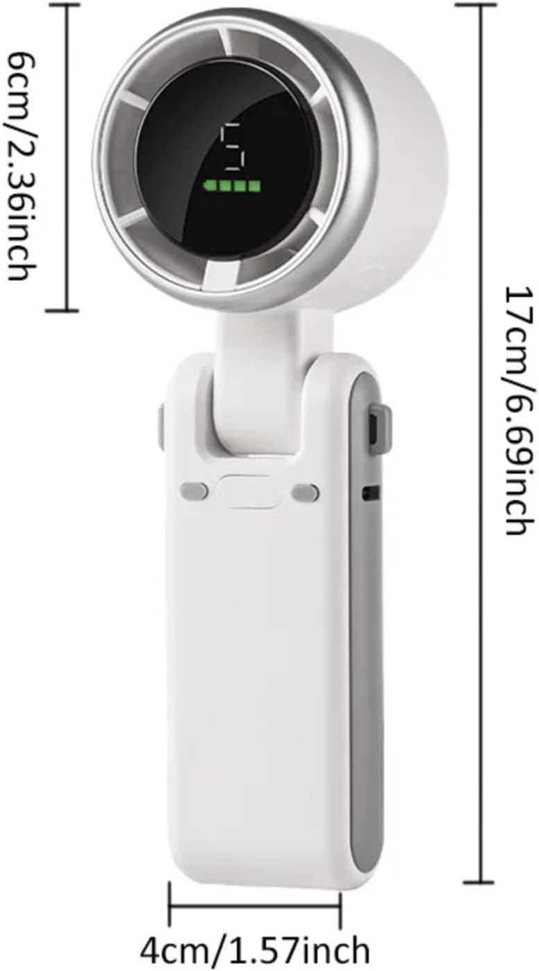 Foldable Handheld 5000mAh Mini Turbo Fan