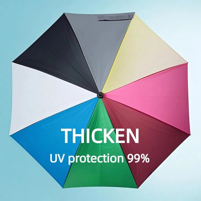 Parasol - Long Handle Umbrella with Fan