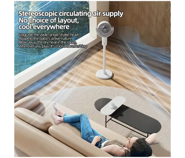 3 in 1 Portable Movable Air Circulation Fan