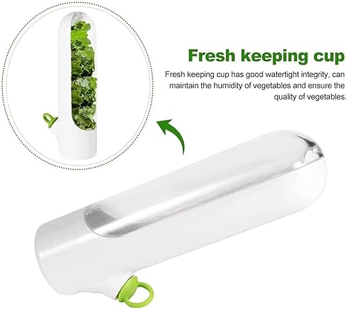 Herb Saver for Refrigerator, Fresh Herb Keeper (2PCS)
