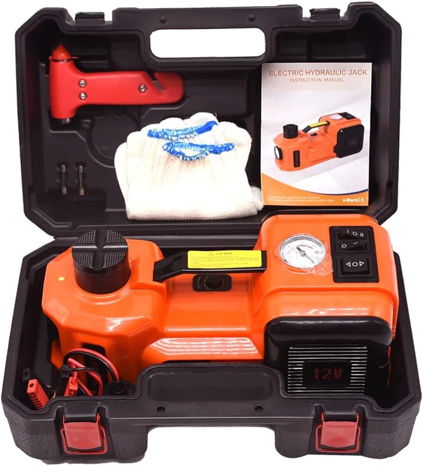 3 in 1 Car Repair Tools Set Tire Inflator DC 12V