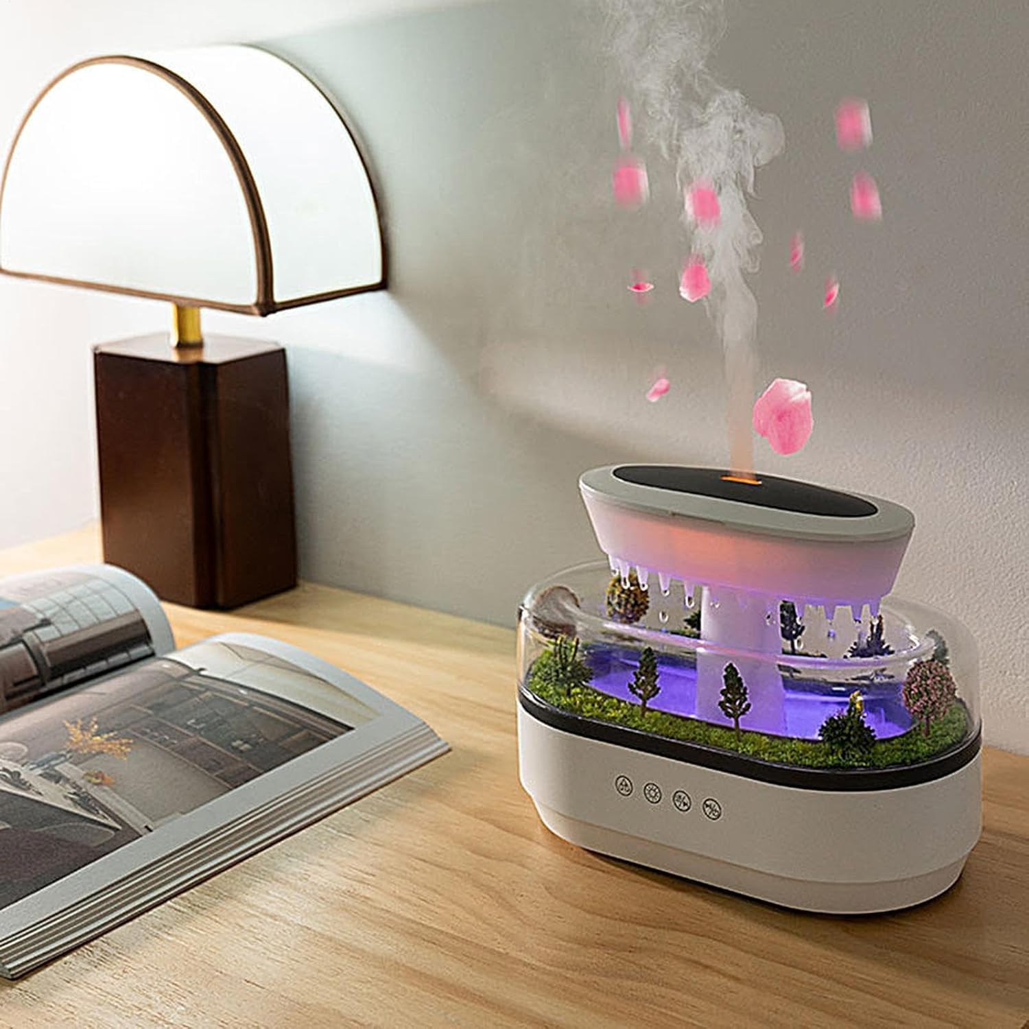 Raindrop Air Humidifier Essemtial Oil Diffuser