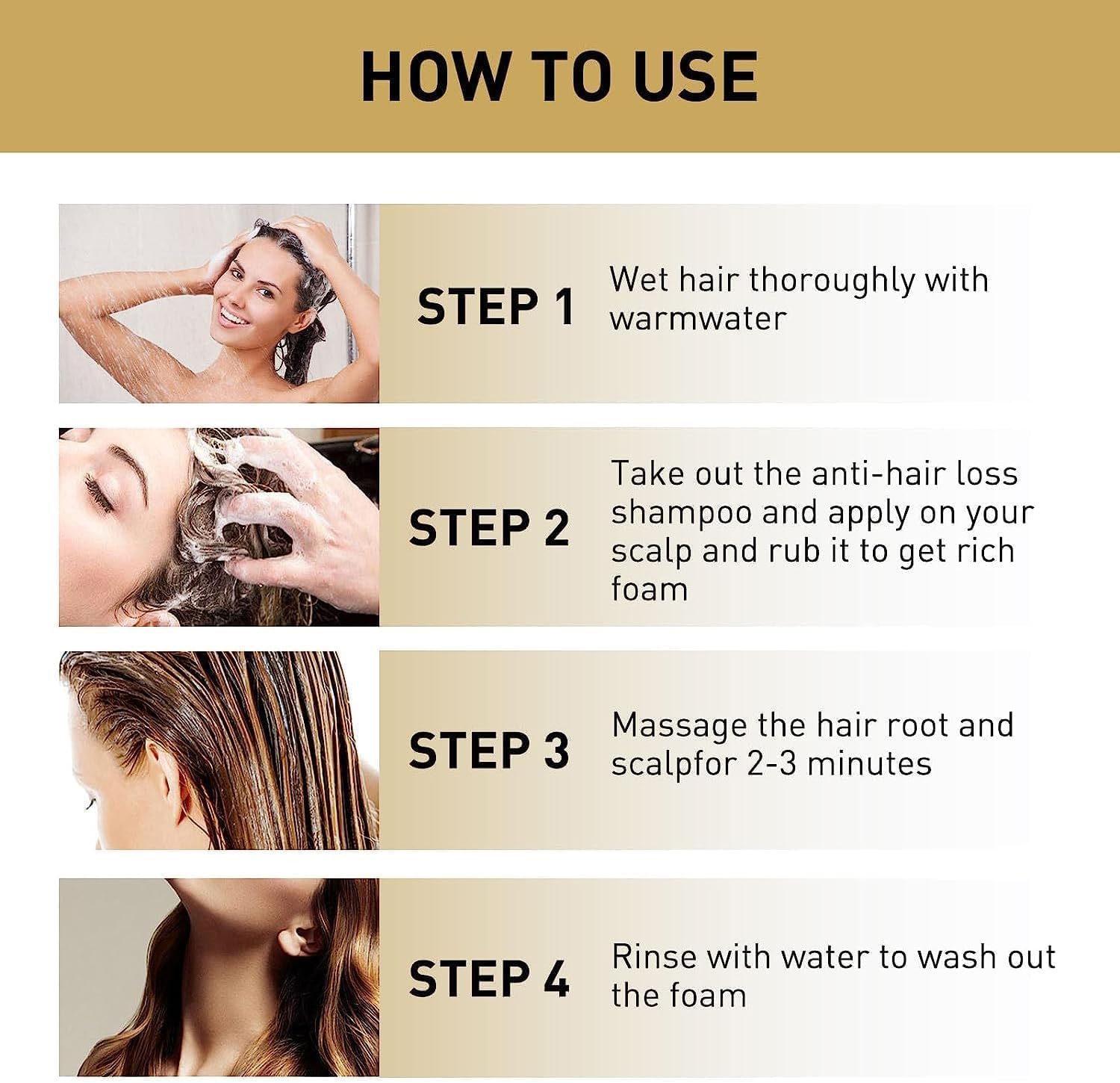 Sakura Japanese Hair Growth Shampoo and Conditioner for Women