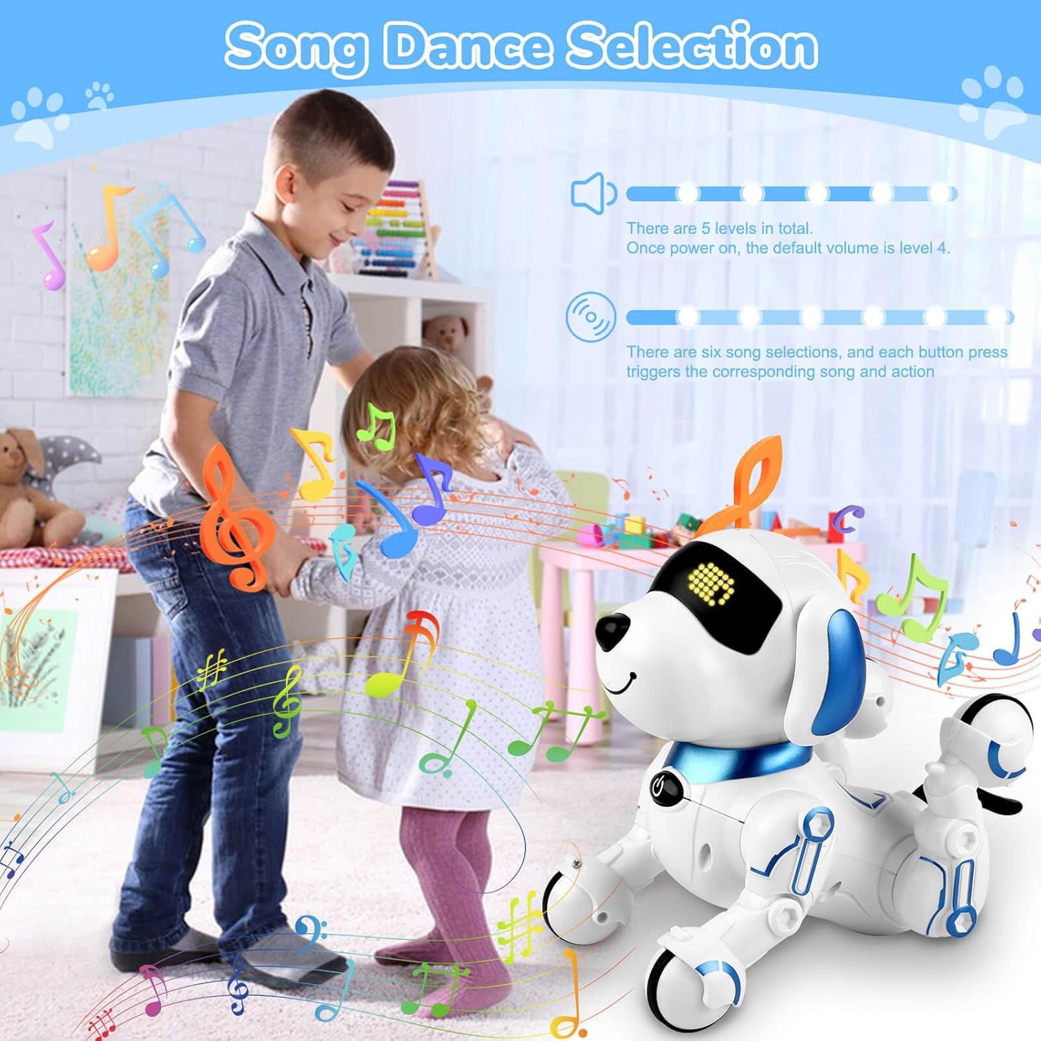 Robot Dog Toys for Kids Remote Control Dogs