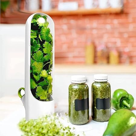 Herb Saver for Refrigerator, Fresh Herb Keeper (2PCS)