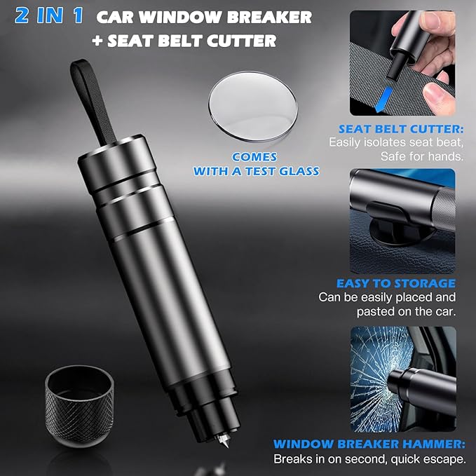 Retractable Car Charger 4 in 1 Ultra Fast with 2 Retractable Cables