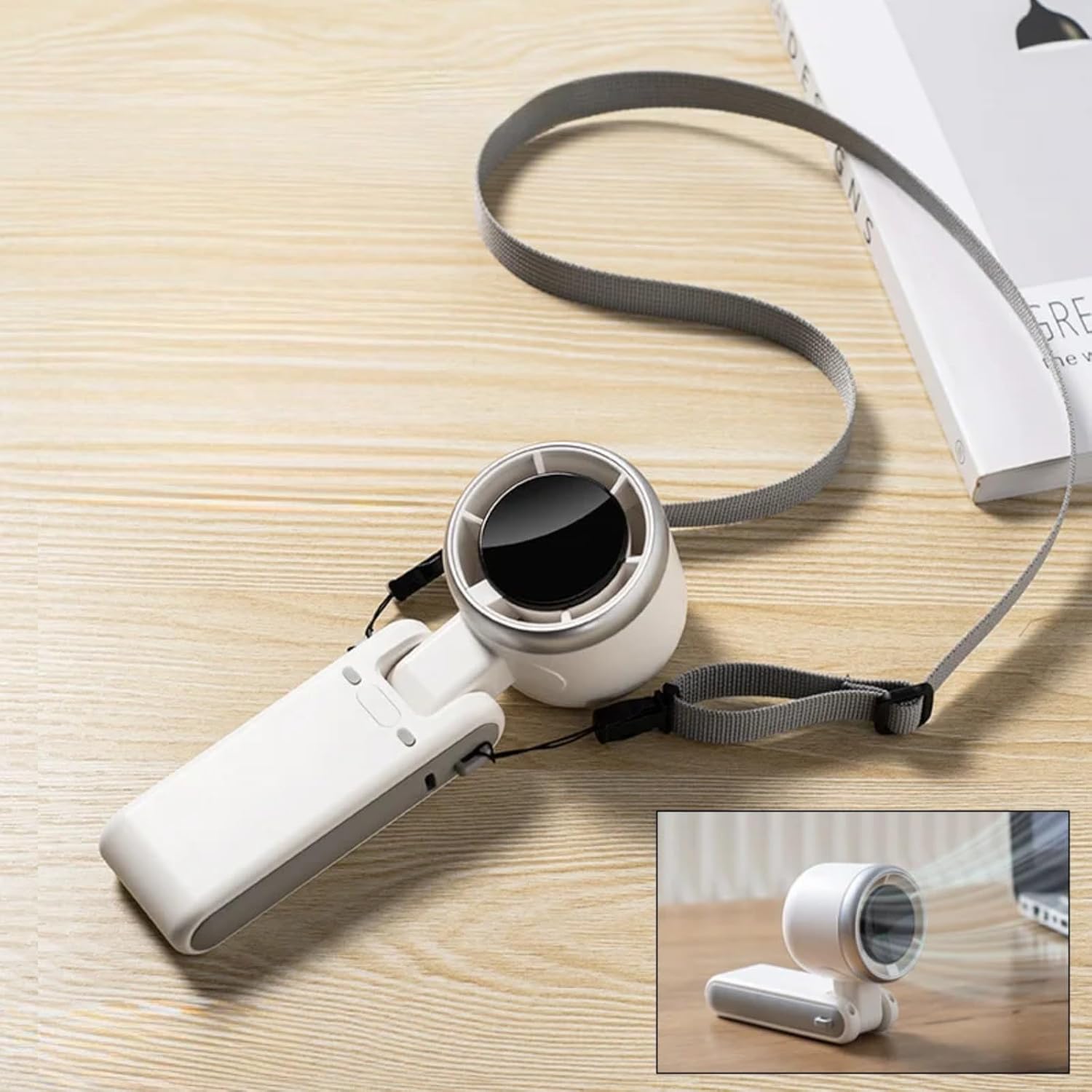 Foldable Handheld 5000mAh Mini Turbo Fan