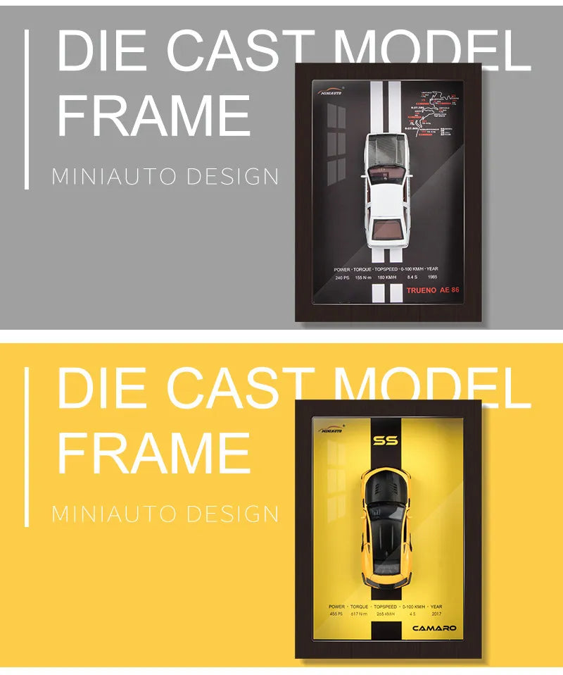 1:32 Photo Frame Version Alloy Metal Sports Car