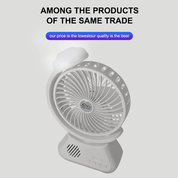 Sing-e Multifunction Speaker Cool Light & Desktop Fan