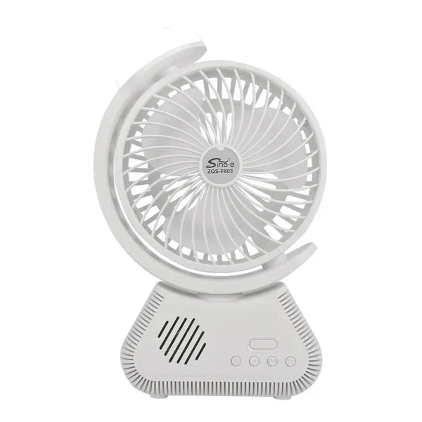 Sing-e Multifunction Speaker Cool Light & Desktop Fan