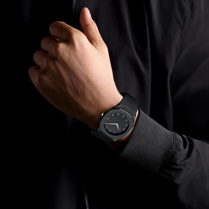 Arabic Matt Black Watch | Limited Edition