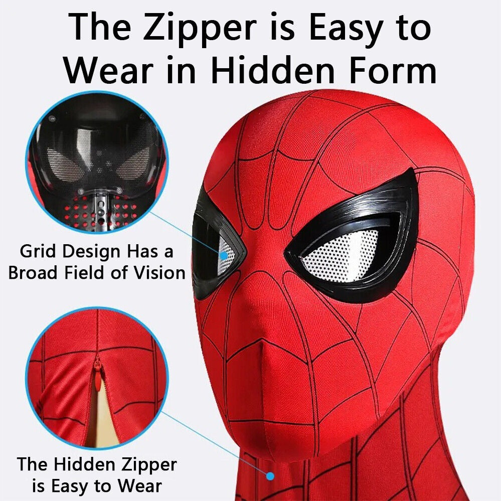 Spiderman Mask with Web Shooter